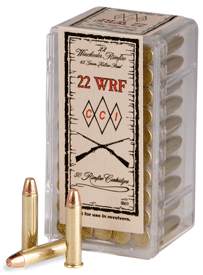 CCI 0069 Specialty WRF Rimfire 22 WRF 45 gr Jacketed Hollow Point (JHP) 50rd Box