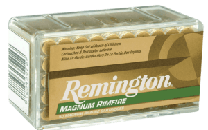 Remington Ammunition R22M1 RimFire Magnum 22 Mag 40 gr Jacketed Hollow Point (JHP) 50rd Box