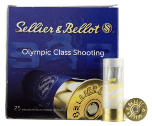 Sellier & Bellot SB12SLUG Shotgun 12 Gauge 2.75″ 1 oz Slug Shot 25rd Box