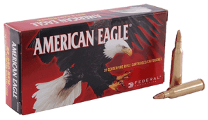 Federal AE22250G American Eagle Varmint & Predator 22-250 Rem 50 gr Jacket Hollow Point 20rd Box