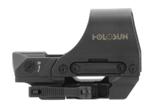 Holosun HS510C HS510C Black Anodized 1x 2/65 MOA Red Circle w/Dot Reticle Includes Battery/Lens Cloth/Mount/T10 L Key