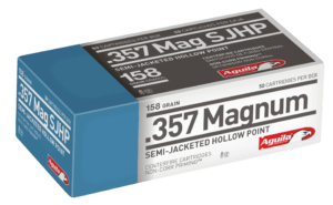 Aguila 1E572823 Target & Range  357 Mag 158 gr Semi Jacketed Soft Point 50rd Box