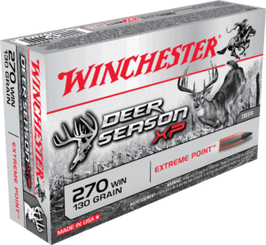 Winchester Ammo X270DS Deer Season XP 270 Winchester 130 GR Extreme Point 20rd Box