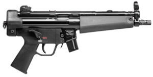 HK 81000478 SP5 9mm Luger Caliber with 8.86″ Barrel 10+1 Capacity Overall Black Finish & Polymer Grip Includes 2 Mags