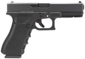 Glock PI2250203 G22 Gen 3 40 S&W 4.49″ 15+1 Black Steel Slide Black Polymer Grip Fixed Sights