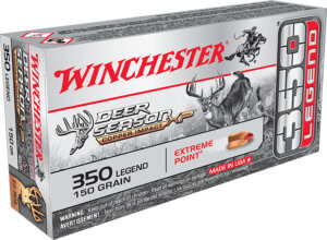Winchester Ammo X350DSLF Deer Season XP Copper Impact 350 Legend 150 gr Copper Extreme Point 20rd Box