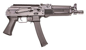 Kalashnikov USA KR103SFSAW KR-103  7.62x39mm 16.33″ 30+1 Black Black Side Folding Stock Amber Wood Grip Right Hand