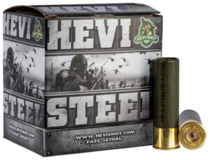 HEVI-Shot HS60004 Hevi-Steel  12 Gauge 3″ 1 1/4 oz 4 Shot 25 Bx/ 10 Cs