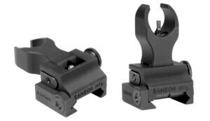 Samson QFFFSA2 Quick Flip A2 Front Folding Black Anodized for AR-15