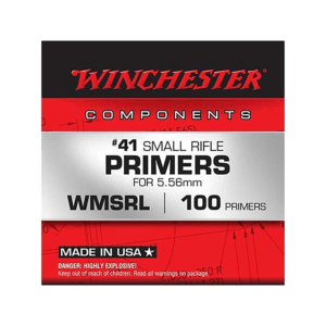 Winchester Ammo WMSRL Primers #41 Small Rifle 5.56x45mm NATO