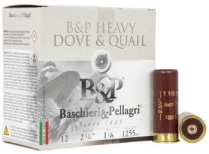 B&P 12B18D75 Heavy Dove & Quail 12 Gauge 2.75″ 1 1/8 oz 7.5 Shot 25rd Box