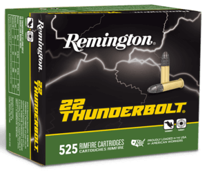 Remington Ammunition R21271 Thunderbolt  22 LR 40 gr 525rd Box